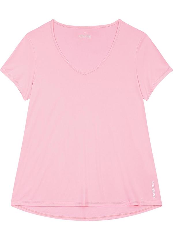 Enfim - Blusa Ampla Dry Plus Active Rosa 5
