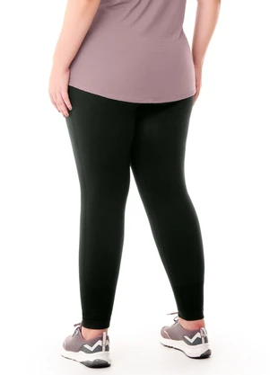 Zee Rucci - Calça Legging Fitness Plus High Rise Preto - ZEE RUCCI