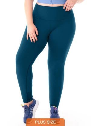 Zee Rucci - Calça Legging Plus High Rise Anoitecer Azul - ZEE RUCCI