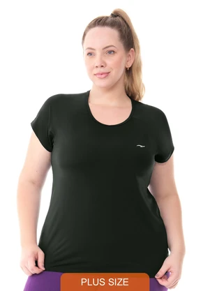 Zee Rucci - Camiseta Fitness Plus  Preto - ZEE RUCCI