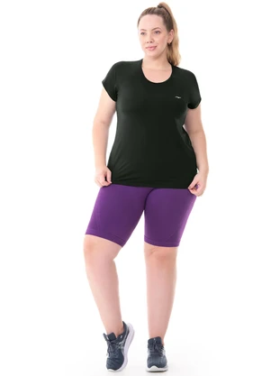 Zee Rucci - Camiseta Fitness Plus  Preto - ZEE RUCCI
