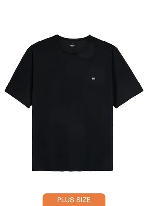 Malwee - Camiseta Regular Dry Active Plus Preto - MALWEE