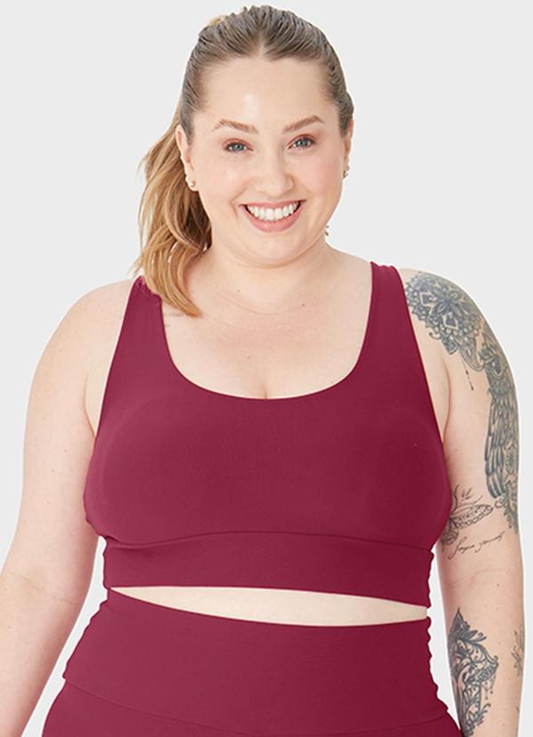 Enfim - Top Regata Amni® Active Bordô 5