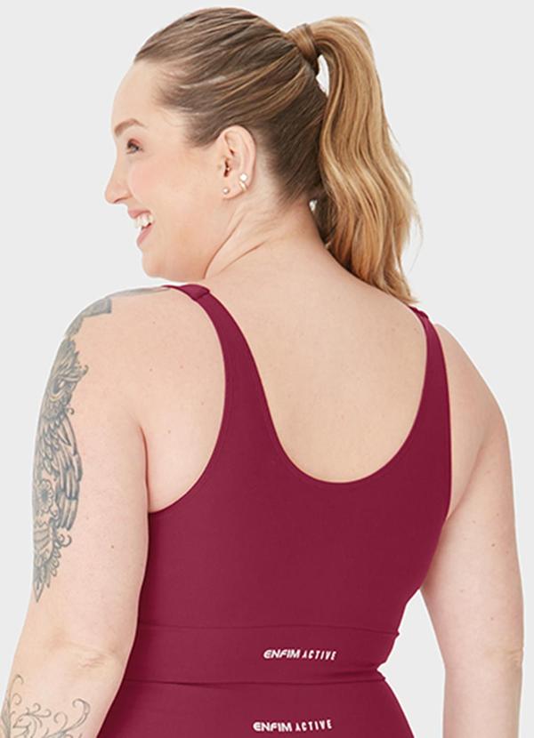 Enfim - Top Regata Amni® Active Bordô 4