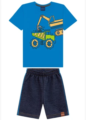Ddk - Conjunto Infantil Menino Azul - DDK