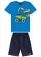 Ddk - Conjunto Infantil Menino Amarelo - variação: Azul