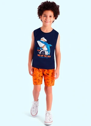 Ddk - Conjunto Infantil Menino Azul - DDK