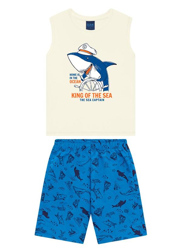 Ddk - Conjunto Infantil Menino Branco