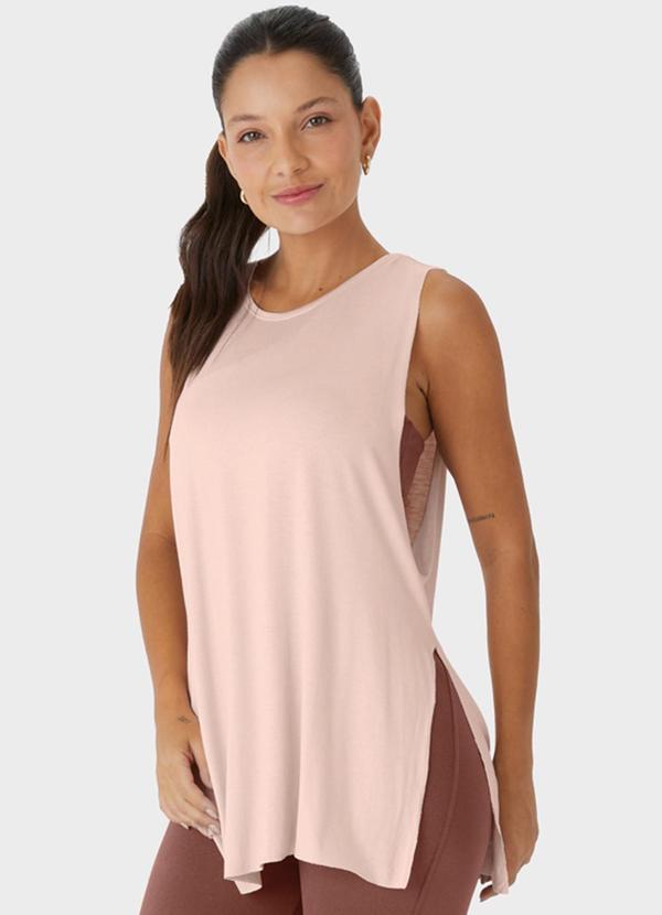 Enfim - Regata Alongada com Fenda Active Nude 1