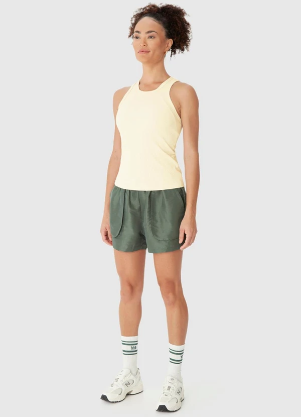 Malwee - Regata Canelada com Refletivo Off White 4