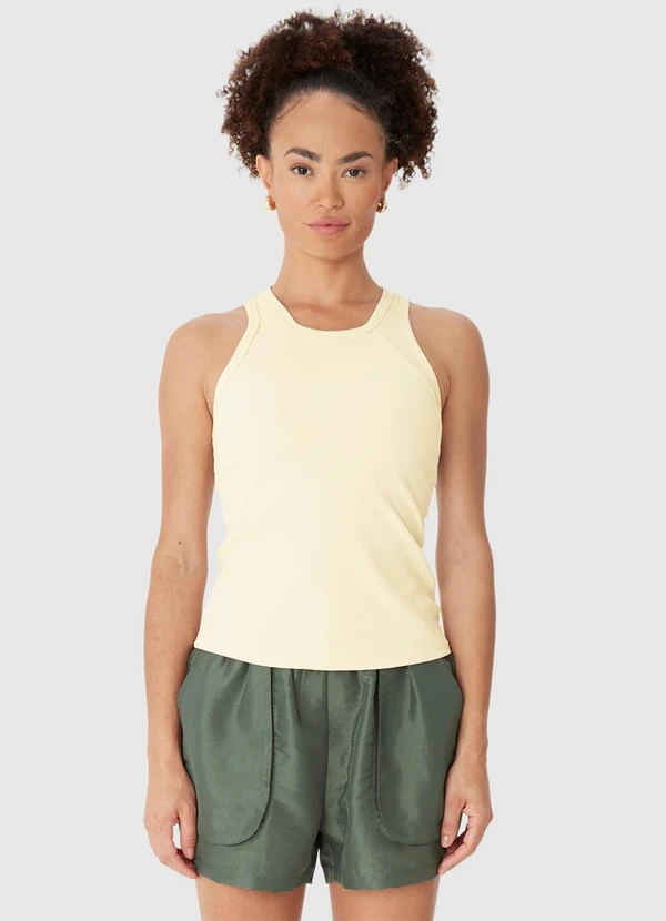 Malwee - Regata Canelada com Refletivo Off White 5