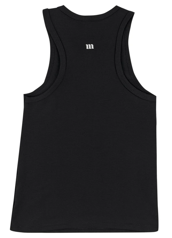 Malwee - Regata Canelada com Refletivo Preto 7