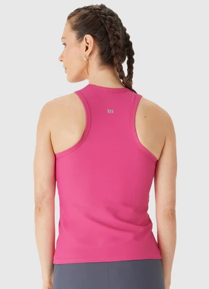 Malwee - Regata Canelada com Refletivo Rosa Escuro - MALWEE