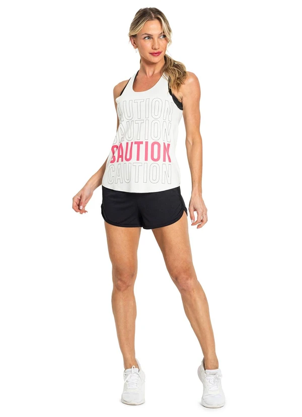 Rovitex - Regata Feminina Caution Ftk Fitness Bege 3