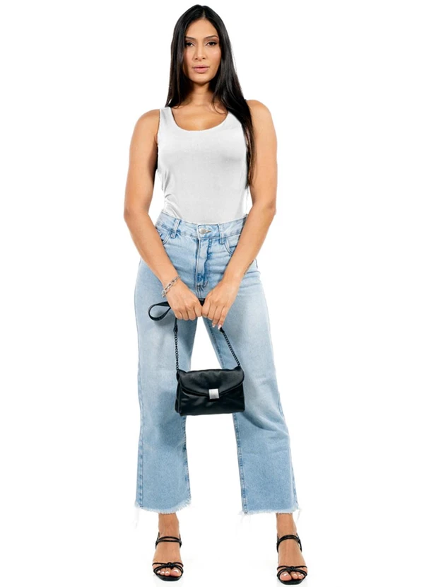 Cobertura - Regata Feminina Fitness Branco 2