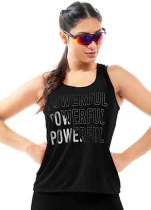 Cobertura - Regata Feminina Preto - COBERTURA