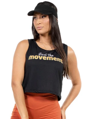 Cobertura - Regata Feminina Preto - COBERTURA