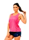 Cobertura - Regata Feminina Azul - variação: Rosa