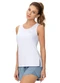 Zee Rucci - Regata Fitness Alongada Abertura Lateral Branco - variação: Branco