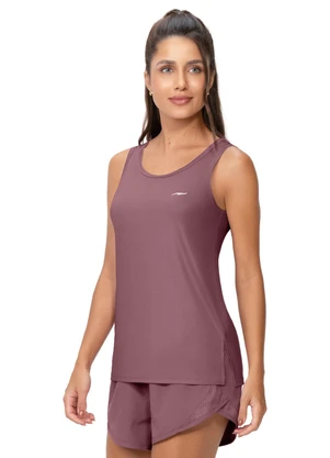 Zee Rucci - Regata Fitness Alongada Abertura Lateral Lilás - ZEE RUCCI