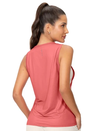 Zee Rucci - Regata Fitness Feminina Laterais Cavadas Rosa - ZEE RUCCI