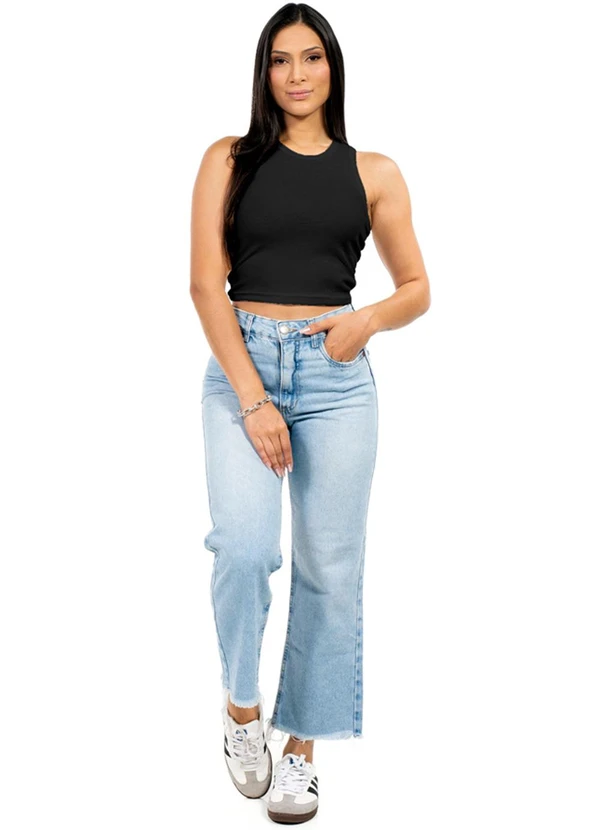 Cobertura - Regata Fitness Feminina Preto 2