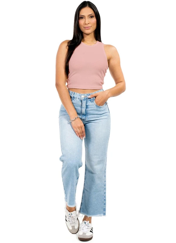 Cobertura - Regata Fitness Feminina Rosa 2