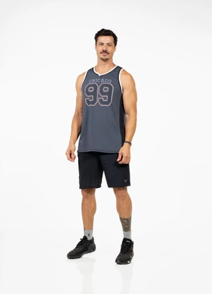 Decoy - Regata Fitness Machão Masculina Cinza - DECOY