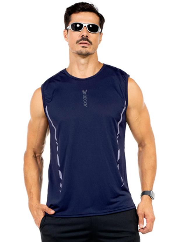 Decoy - Regata Machão Fitness Azul
