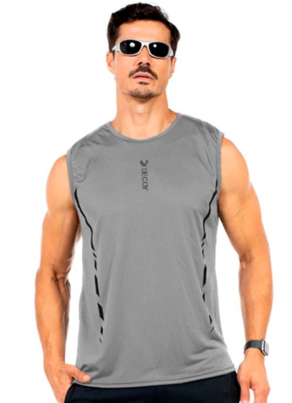 Decoy - Regata Machão Fitness Cinza 1