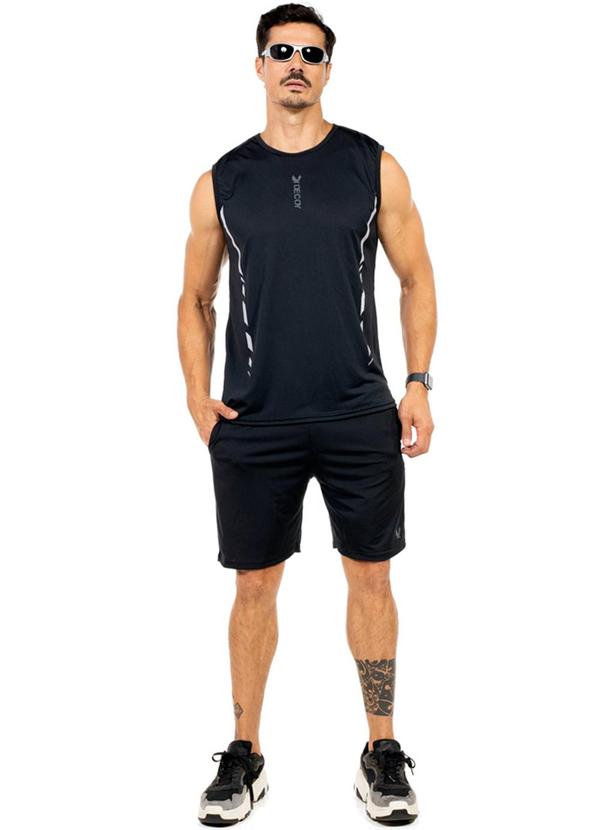 Decoy - Regata Machão Fitness Preto 2