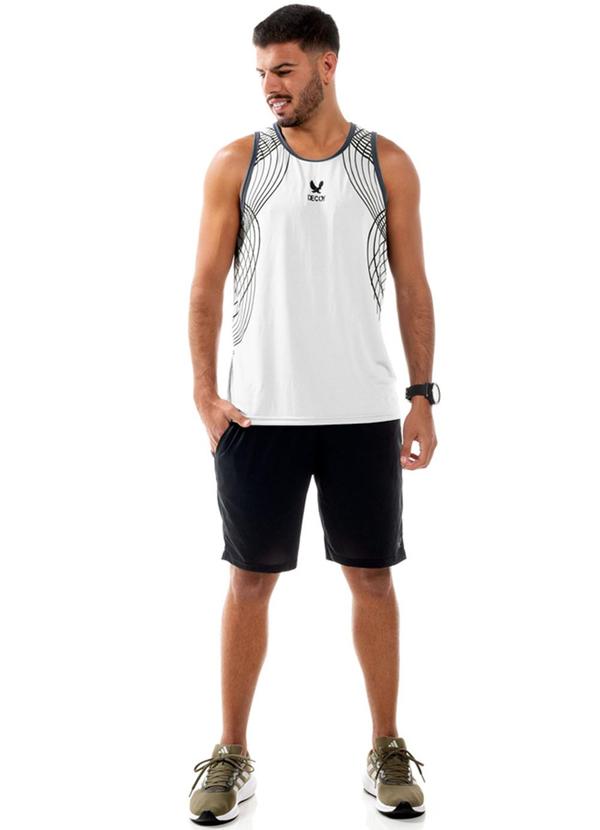 Decoy - Regata Masculina Fitness Branco 2