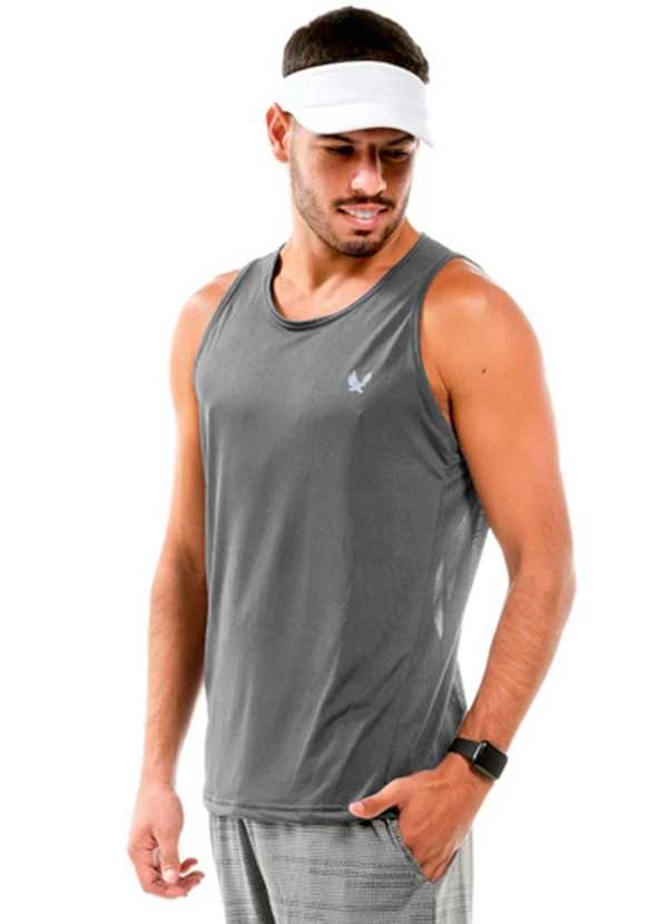 Decoy - Regata Masculina Fitness Cinza