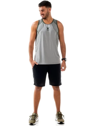 Decoy - Regata Masculina Fitness Cinza - DECOY