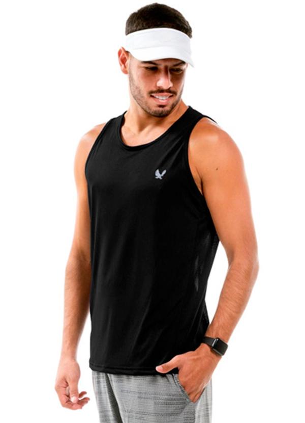Decoy - Regata Masculina Fitness Preto