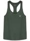 Malwee - Regata Nadador Dry Active Branco - variação: Verde Petróleo