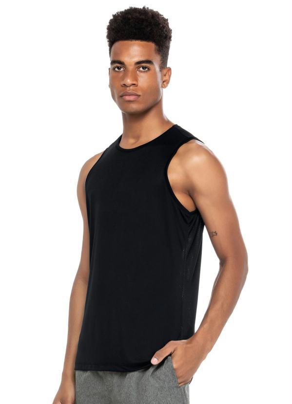 Enfim - Regata Preta Dry Masculina