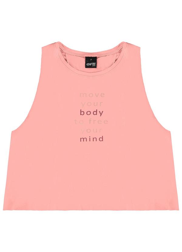 Enfim - Regata Rosê Cropped Move Your Body