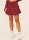 Vouq - Short Saia Fitness Jade com Bolso Marsala - variação: Marsala