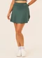 Vouq - Short Saia Fit-Tech Sport com Bolso Marrom - variação: Verde