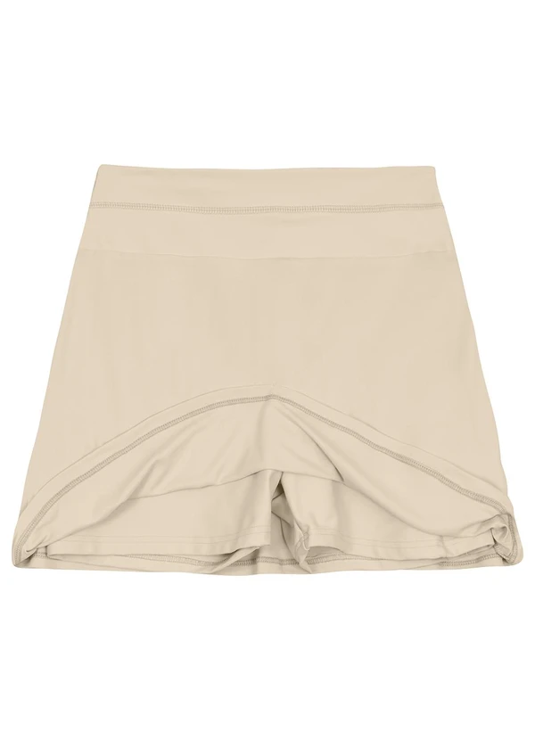 Enfim - Shorts Saia Evasê Dry Fit Active Off White 5