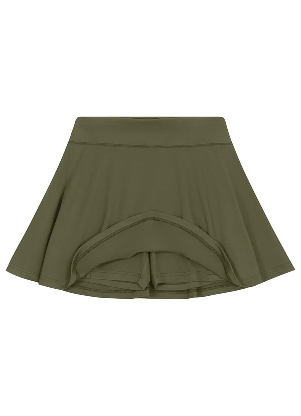 Enfim - Shorts-Saia Godê Active Verde Militar 3