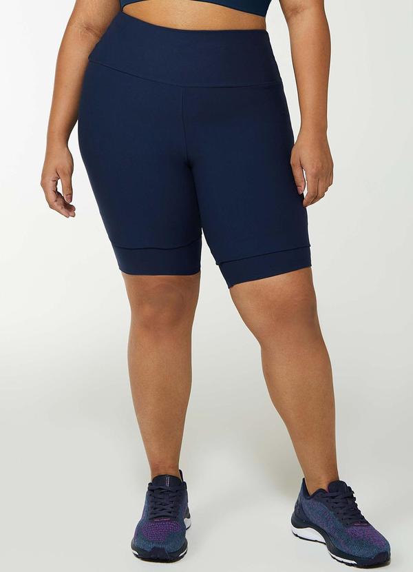 Enfim - Bermuda Ciclista Feminina Active Azul