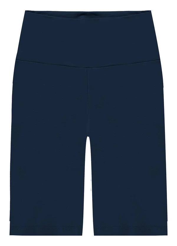 Enfim - Bermuda Ciclista Feminina Active Azul 3