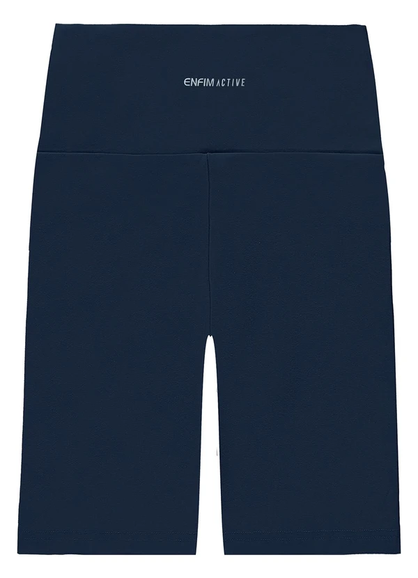 Enfim - Bermuda Ciclista Feminina Active Azul 4