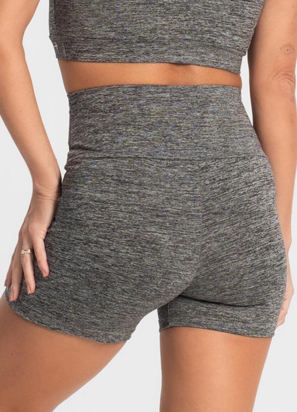 Rovitex - Bermuda Feminina Ftk Fitness Cinza 2