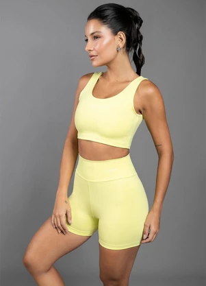 Everfit - Short Basic Amarelo - EVERFIT