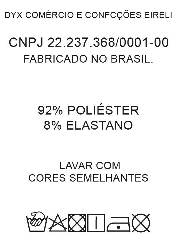 Sawary Fitness - Short Cinza com Cós Largo 7