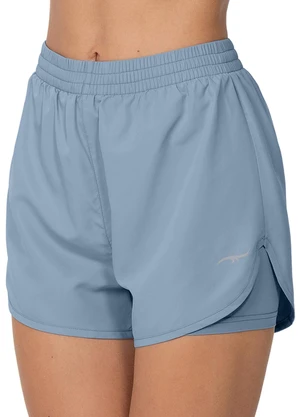 Zee Rucci - Short com Bermuda Interna e Bolso Azul Claro - ZEE RUCCI