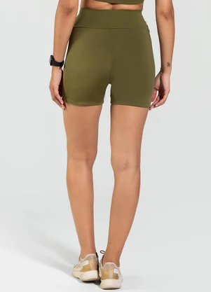 Vouq - Short Feminino Fit-Tech Fitness Line Verde - VOUQ